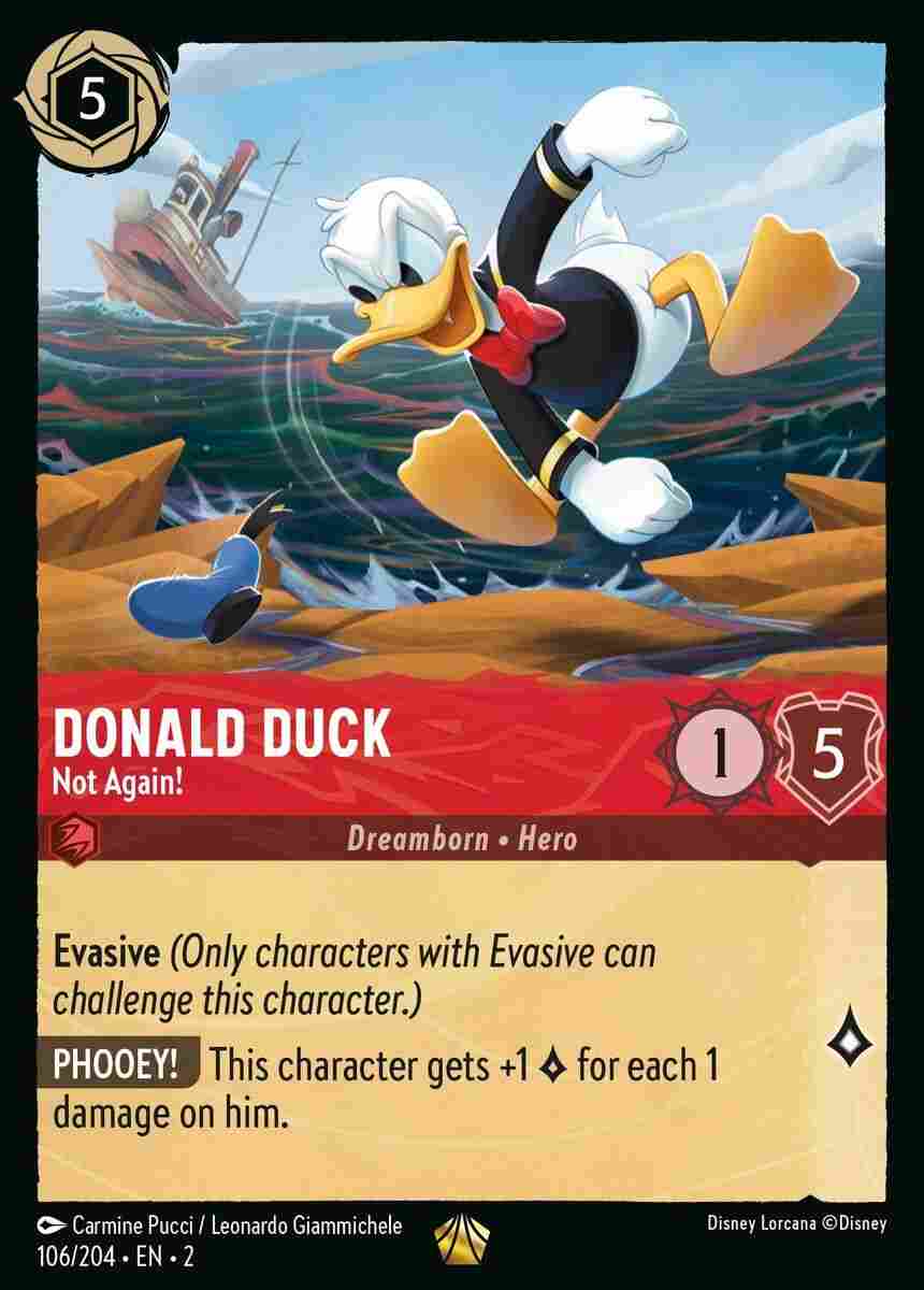 Donald Duck - Not Again! [ROTF-106/204-L]