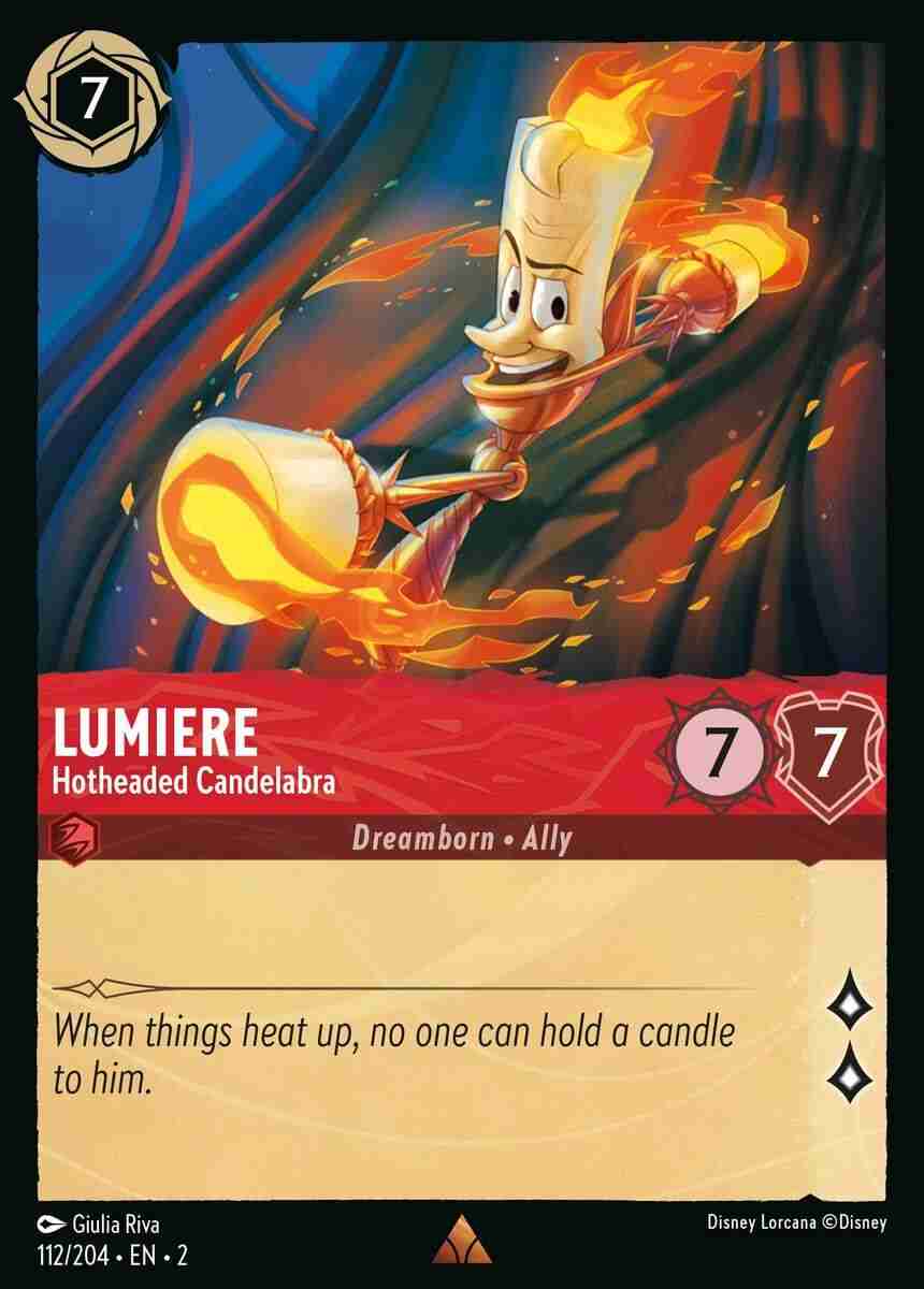 Lumiere - Hotheaded Candelabra [ROTF-112/204-R]