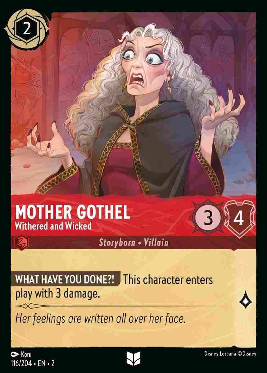 Mother Gothel - Withered and Wicked [ROTF-116/204-U]