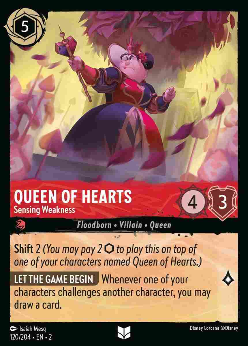 Queen Of Hearts - Sensing Weakness [ROTF-120/204-U]