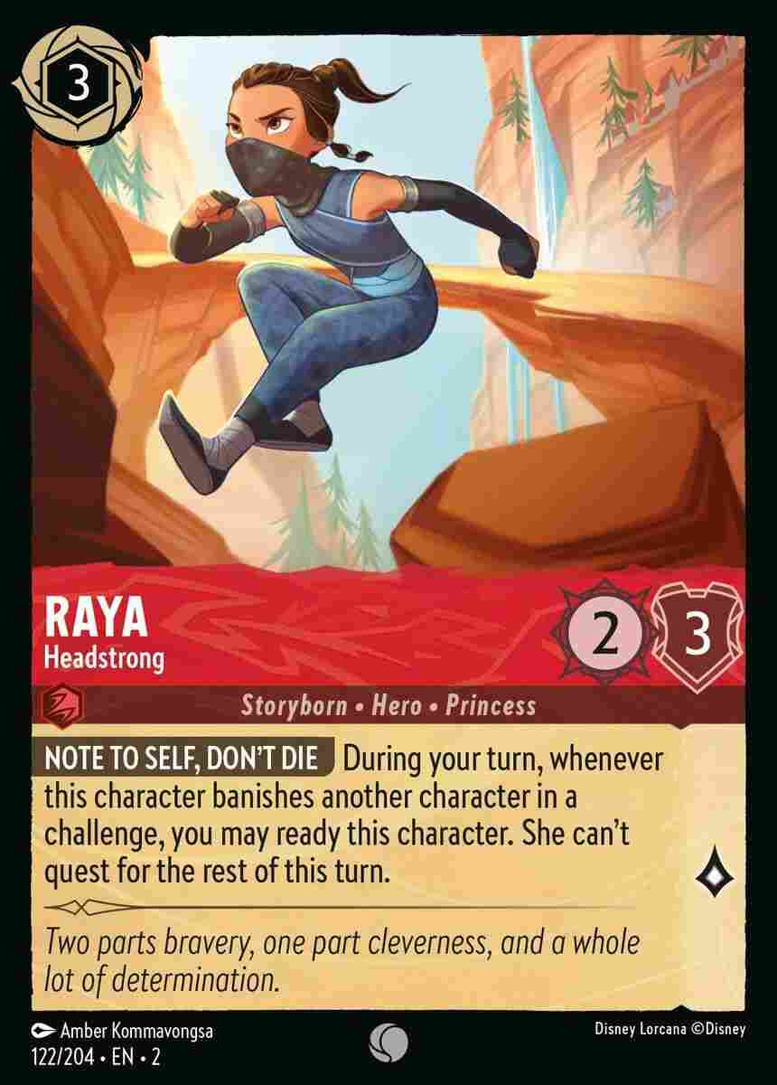 Raya - Headstrong [ROTF-122/204-C]