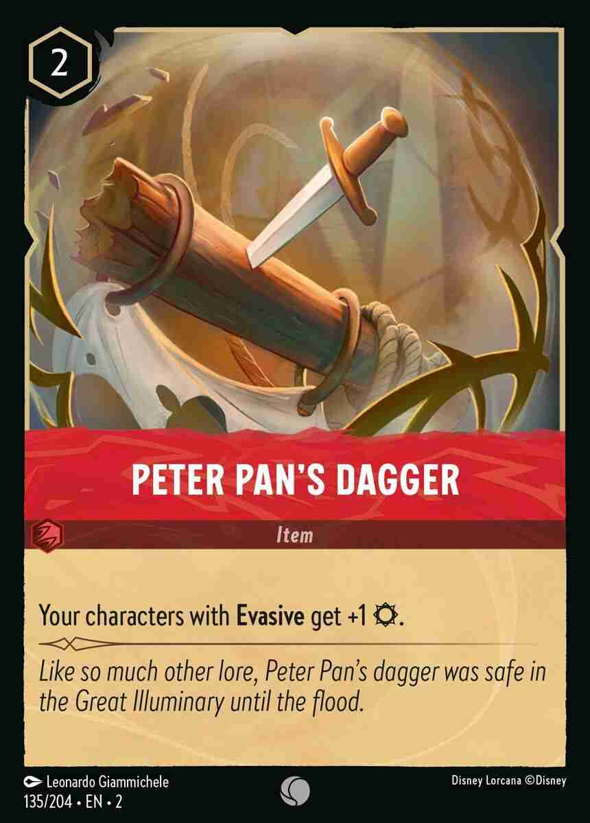 Peter Pan's Dagger [ROTF-135/204-C]