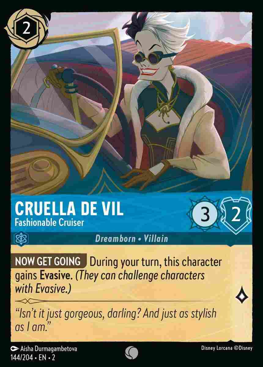 Cruella De Vil - Fashionable Cruiser [ROTF-144/204-C]