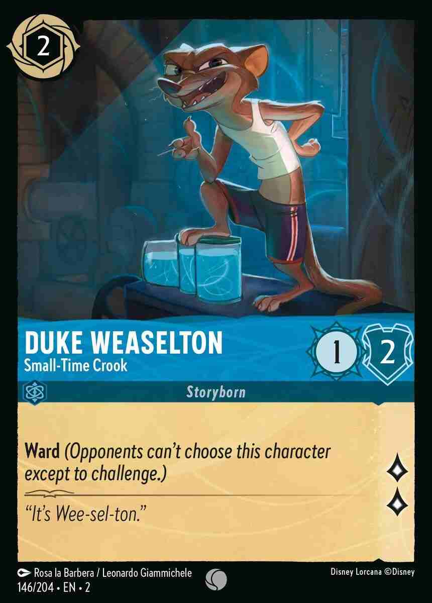 Duke Weaselton - Small-Time Crook [ROTF-146/204-C]