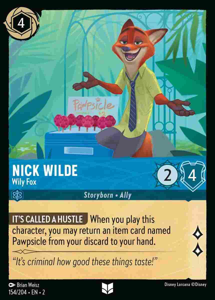 Nick Wilde - Wily Fox [ROTF-154/204-U]