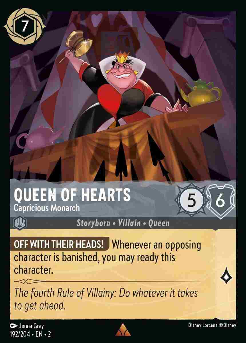 Queen of Hearts - Capricious Monarch [ROTF-192/204-R]