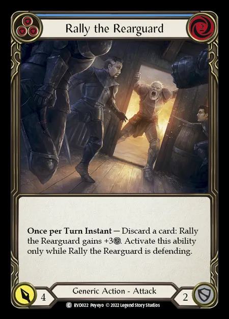 [Generic] Rally the Rearguard (blue) [RVD022-C]