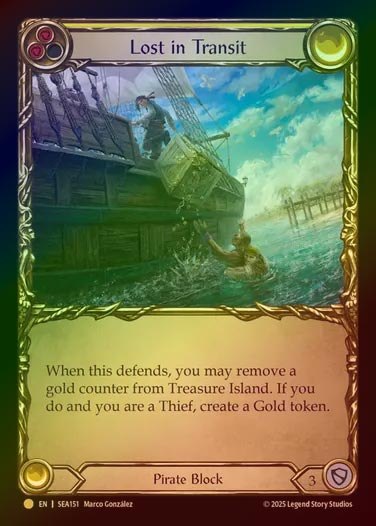 【CF】【EN】[Pirate] 運送遺失/Lost in Transit (yellow)  [SEA151-R]