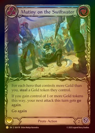 【CF】【EN】[Pirate] スウィフトウォーターでの反乱/Mutiny on the Swiftwater (blue)  [SEA178-C]