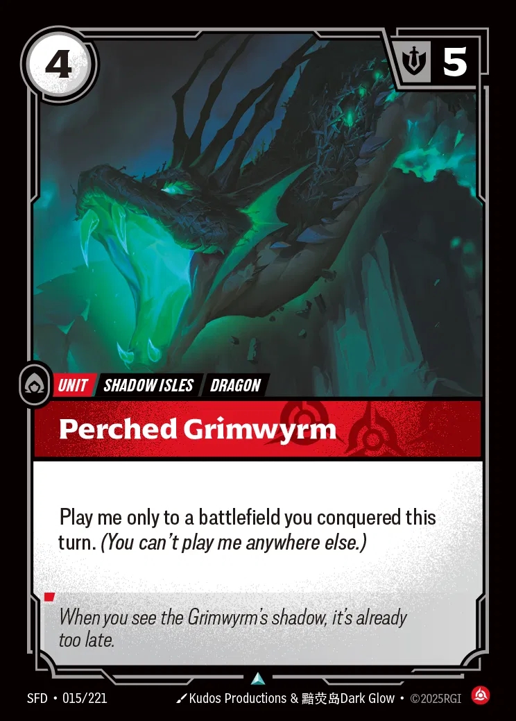 [Fury] Perched Grimwyrm [SFD-015-U]