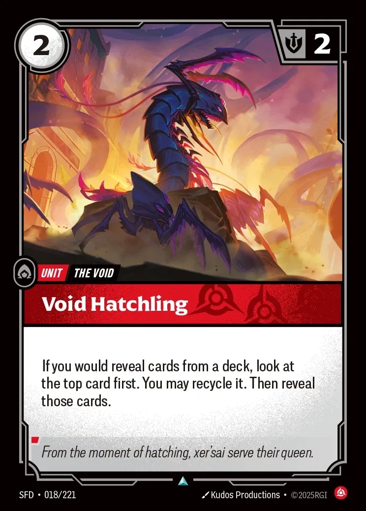 [Fury] Void Hatchling [SFD-018-U]