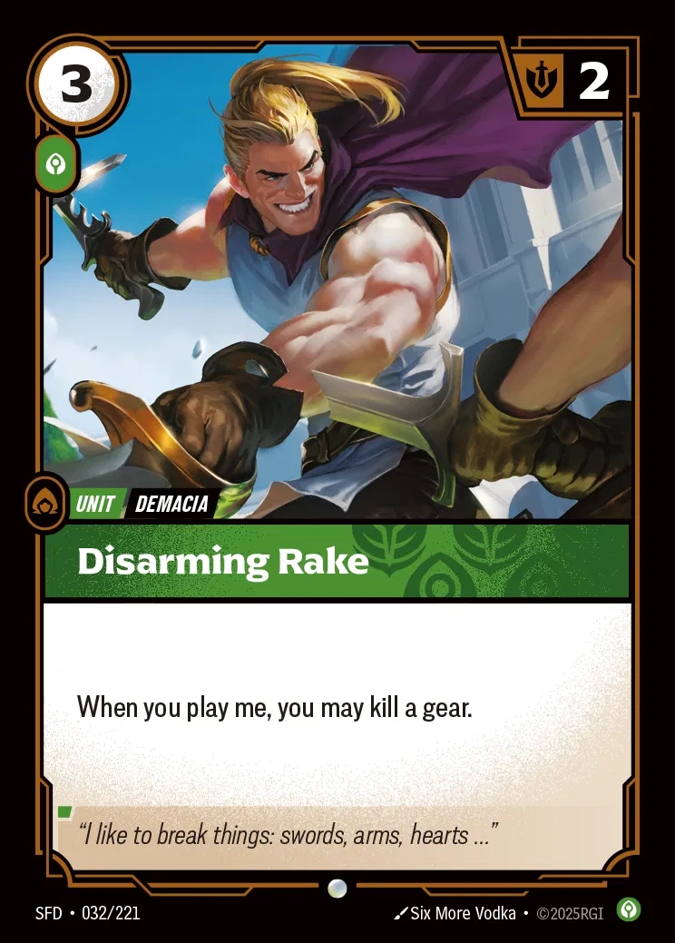 [Calm] Disarming Rake [SFD-032-C]