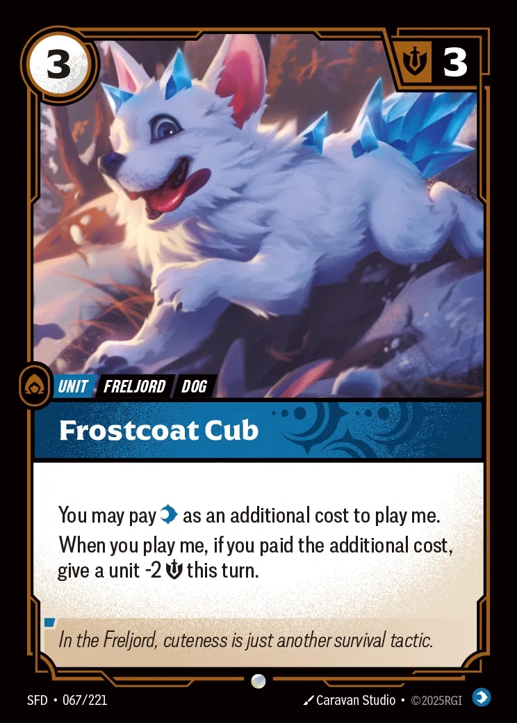[Mind] Frostcoat Cub [SFD-067-C]