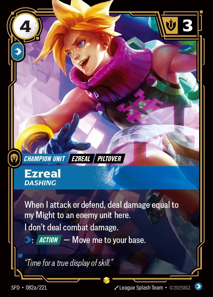 【Showcase】[Mind] Ezreal, Dashing [SFD-082a-Showcase]
