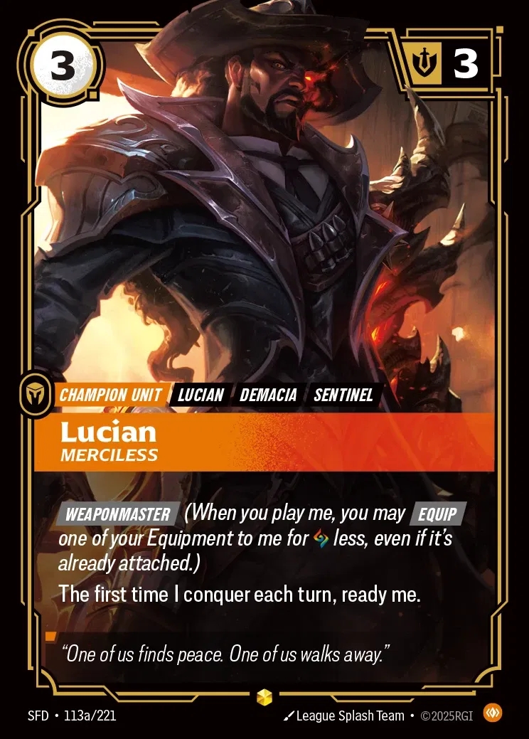 【Showcase】[Body] Lucian, Merciless [SFD-113a-Showcase]