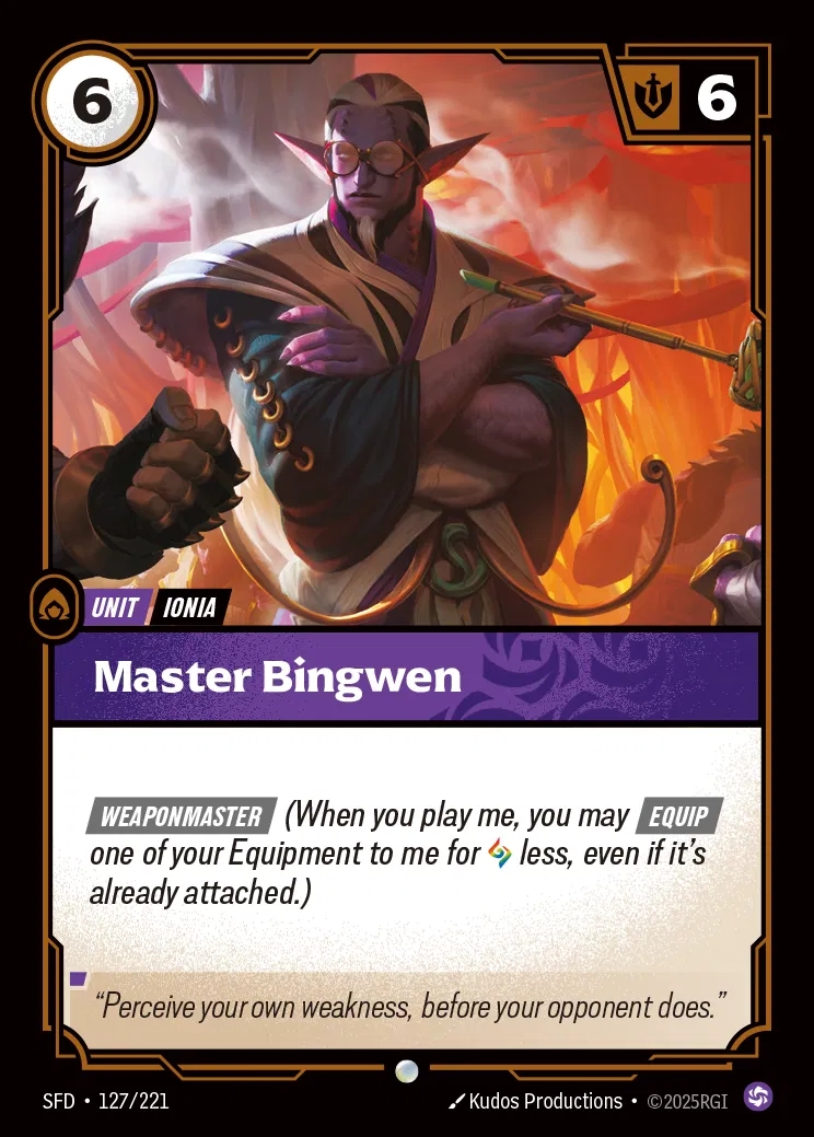 [Chaos] Master Bingwen [SFD-127-C]