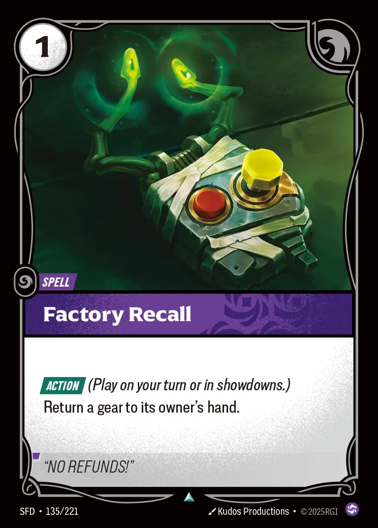 [Chaos] Factory Recall [SFD-135-U]