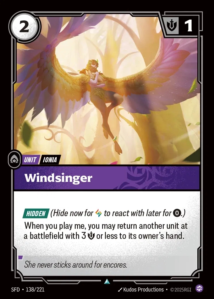 [Chaos] Windsinger [SFD-138-U]