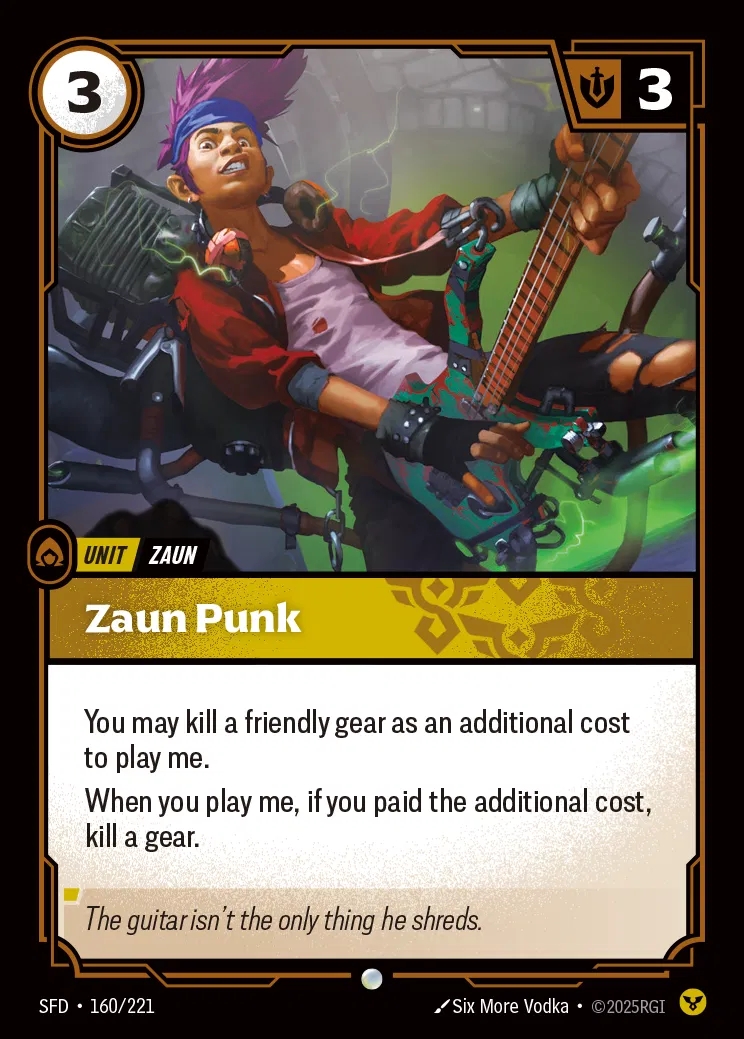 [Order] Zaun Punk [SFD-160-C]