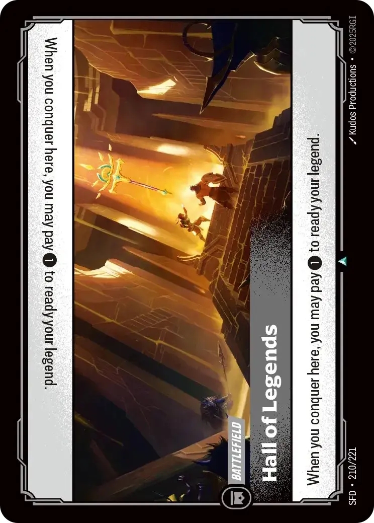 [Colorless] Hall of Legends [SFD-210-U]