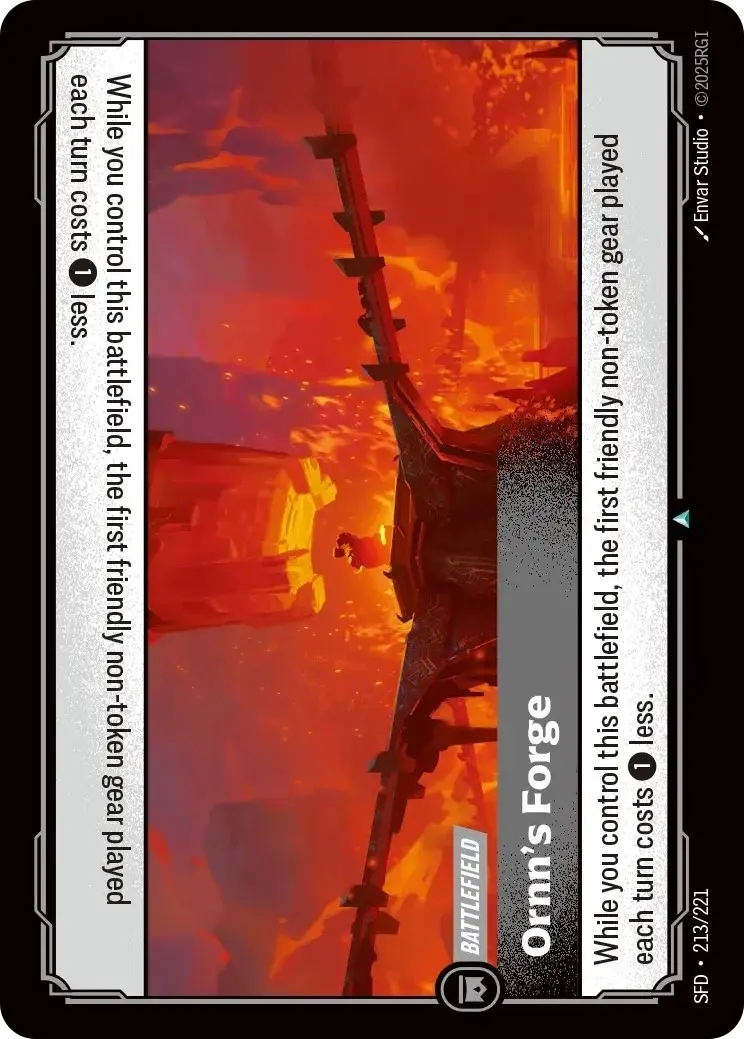 [Colorless] Ornn's Forge [SFD-213-U]