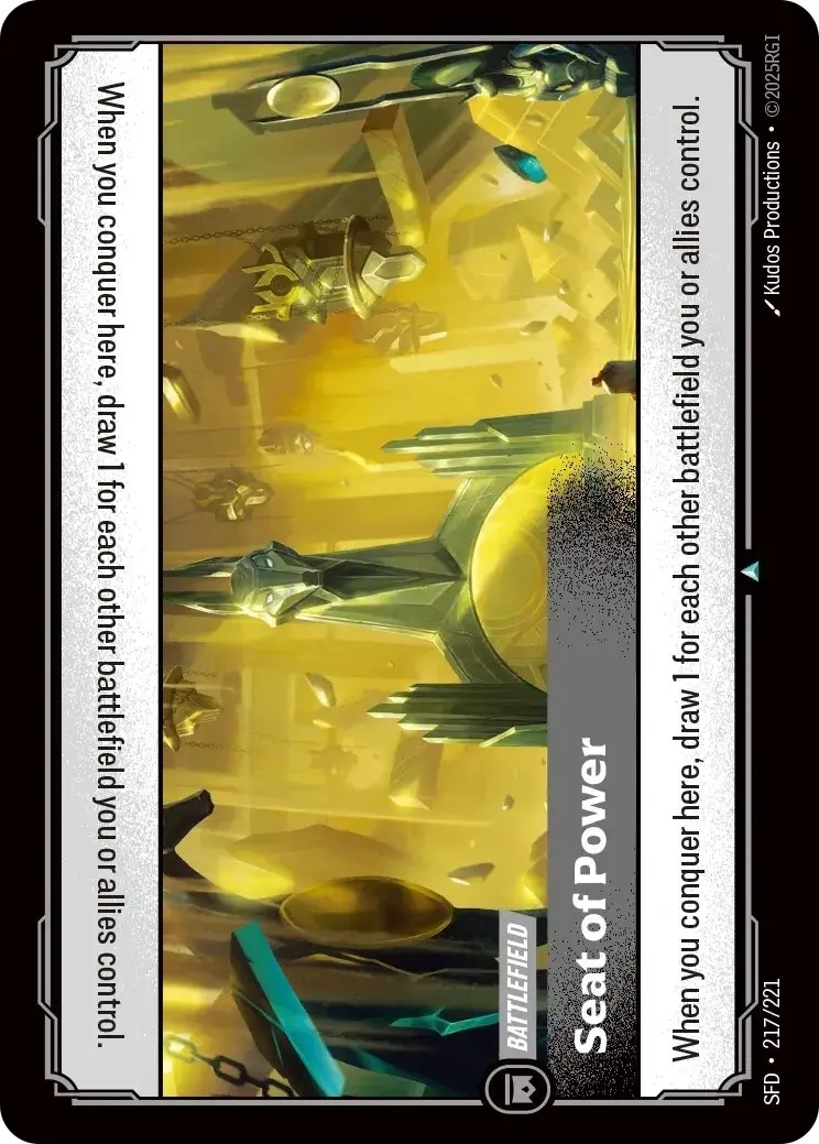 [Colorless] Seat of Power [SFD-217-U]