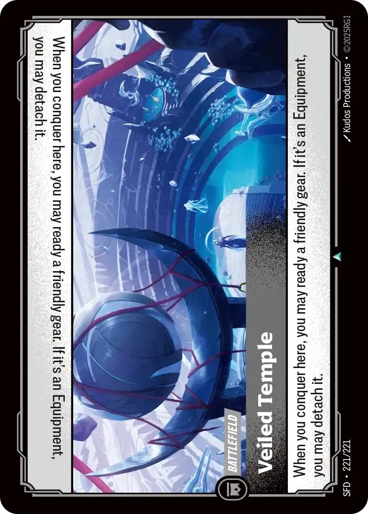 [Colorless] Veiled Temple [SFD-221-U]