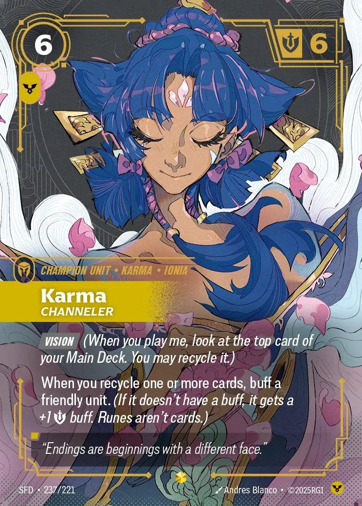 【Showcase】[Order] Karma, Channeler [SFD-237-showcase]