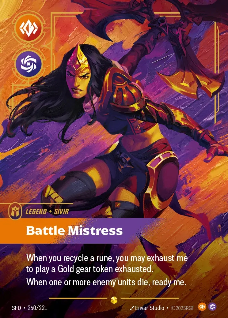 【Showcase】[Body Chaos] Sivir, Battle Mistress [SFD-250-Showcase]