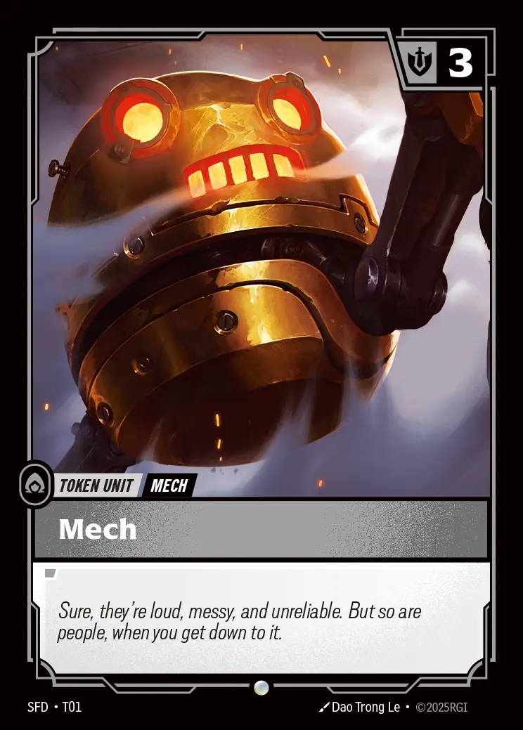 [Colorless] Mech [SFD-T01-C]