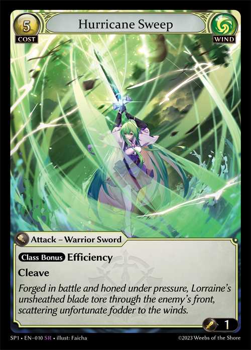 [Wind] Hurricane Sweep [SP1_010-SR]