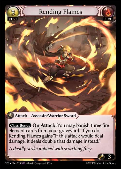 [Fire] Rending Flames [SP1_013-SR]