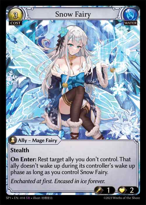 [Water] Snow Fairy [SP1_014-SR]