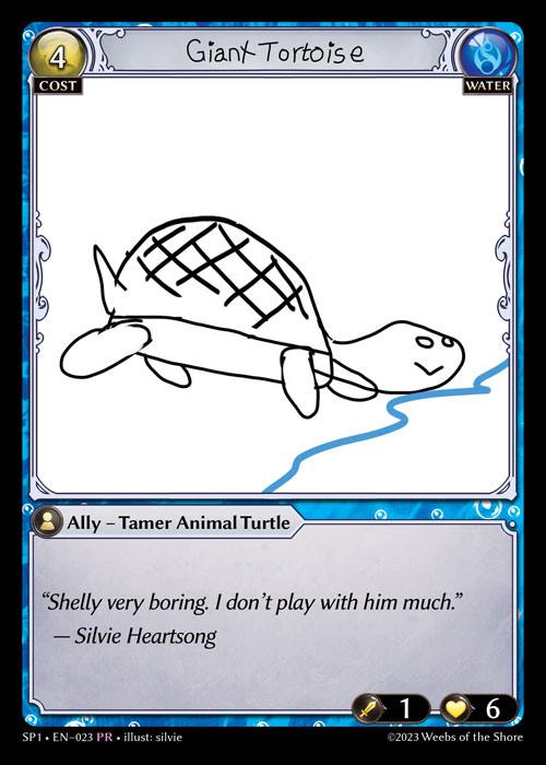 [Water] Giant Tortoise [SP1_023-PR]