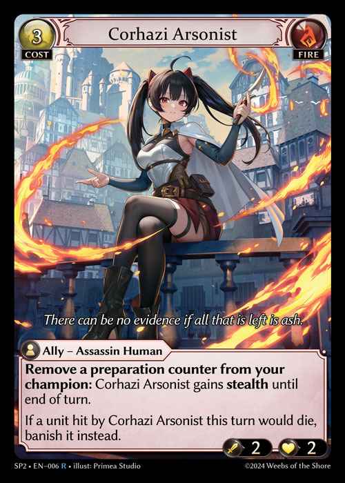 [Fire] Corhazi Arsonist [SP2_006-R]