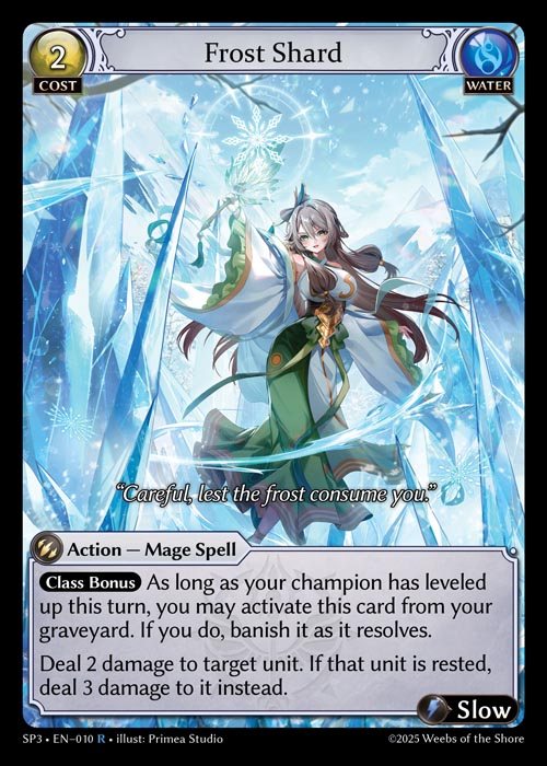[Water] Frost Shard [SP3_010-R]