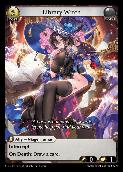 [Norm] Library Witch [SP3_016U]