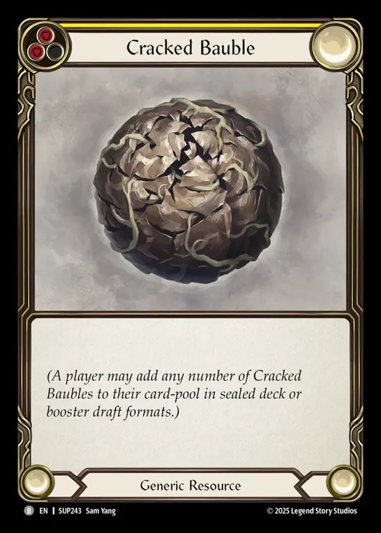 【EN】[Generic] ひび割れたガラクタ/Cracked Bauble [SUP243-B]