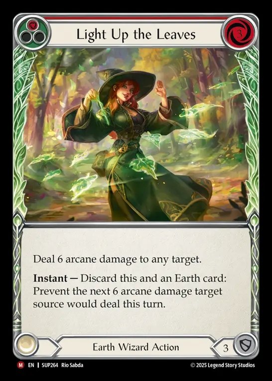 【EN】[Earth Wizard] 灯し葉/Light Up the Leaves [SUP264-M]