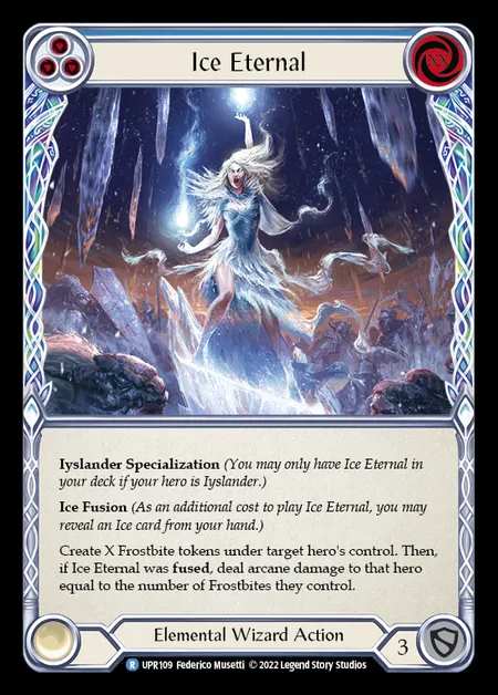 [Elemental Wizard] Ice Eternal [UPR109-R] (blue)
