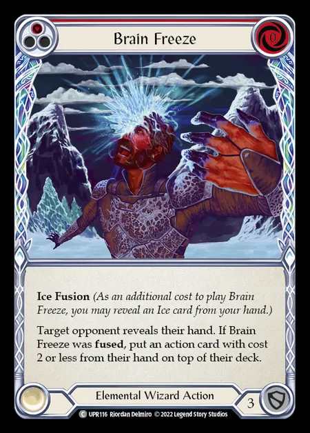 [Elemental Wizard] Brain Freeze [UPR116-C] (red)