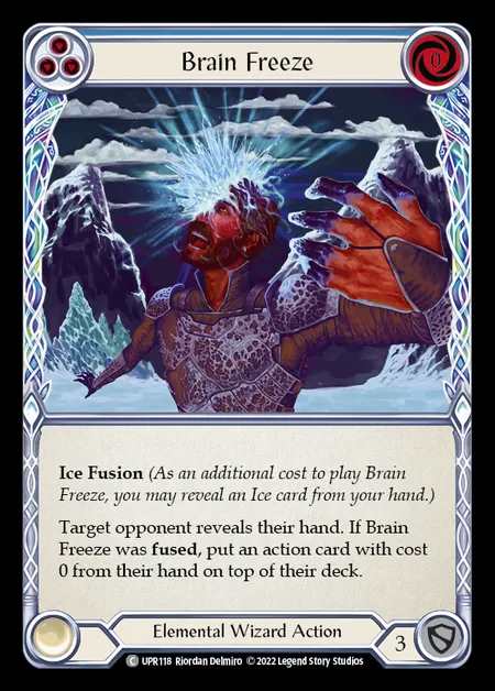 [Elemental Wizard] Brain Freeze [UPR118-C] (blue)