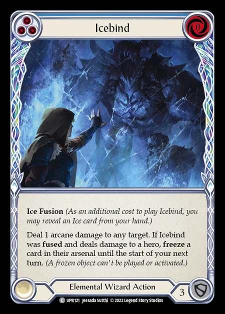 [Elemental Wizard] Icebind [UPR121-C] (blue)