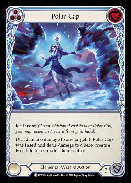 [Elemental Wizard] Polar Cap [UPR124-C] (blue)