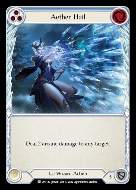 [Ice Wizard] Aether Hail [UPR129-C] (blue)
