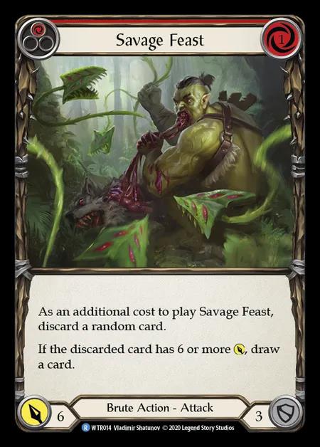 [Brute] Savage Feast [U-WTR014-R] (red)