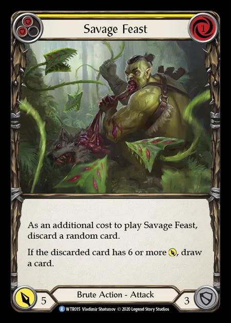 [Brute] Savage Feast [U-WTR015-R] (yellow)