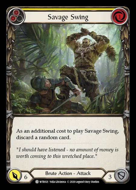[Brute] Savage Swing [U-WTR021-C] (yellow)