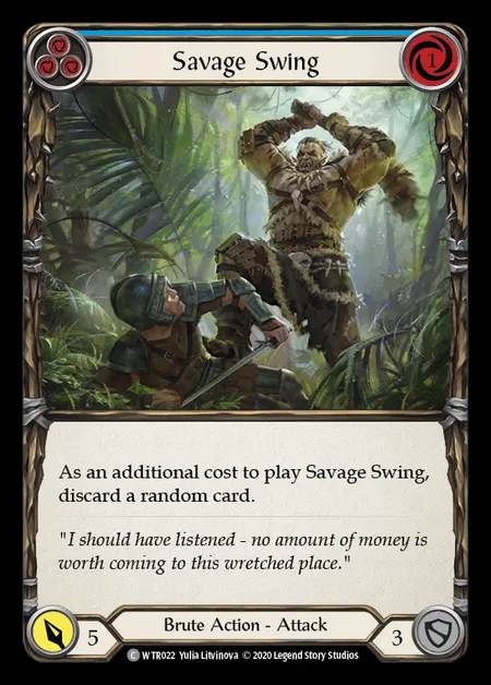 [Brute] Savage Swing [U-WTR022-C] (blue)