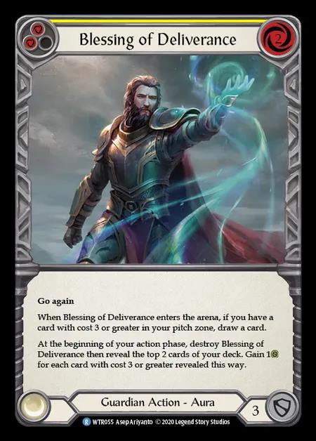 [Guardian] Blessing of Deliverance [U-WTR055-R] (yellow)